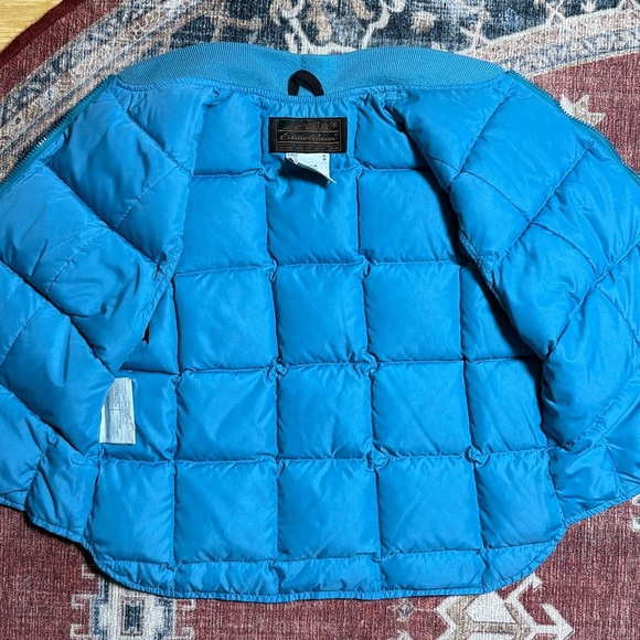 EDDIE BAUER 90s Vintage Goose Down Puffer Vest Size Medium - Picture 5 of 12